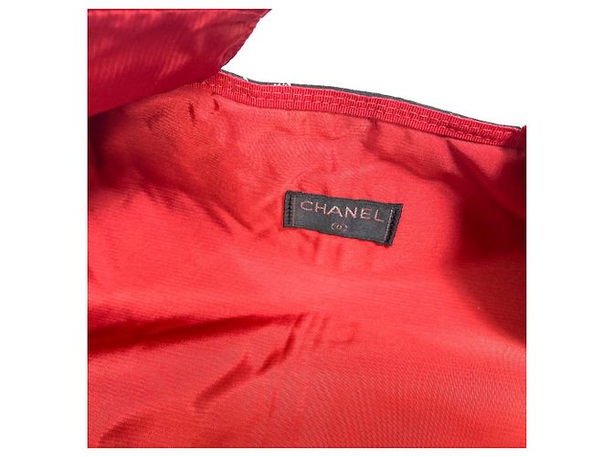 Borsa per abbigliamento della linea da viaggio Chanel Nero - vista 6