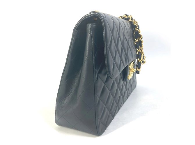 Borsa a spalla vintage CC Mark Chanel A01094 Nero - vista 3