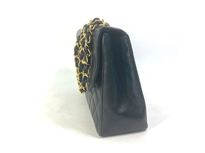 Borsa a spalla vintage CC Mark Chanel A01094 Nero - vista 4