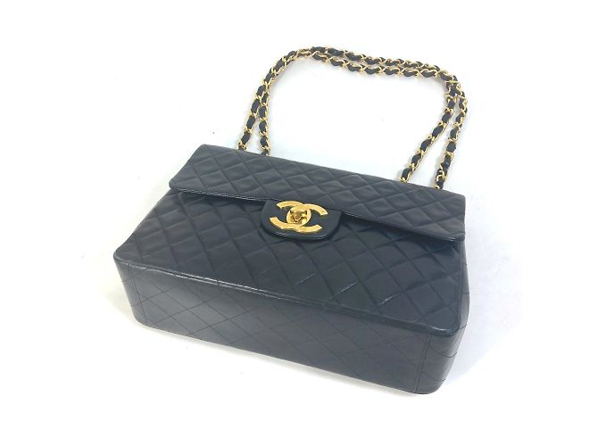 Borsa a spalla vintage CC Mark Chanel A01094 Nero - vista 5