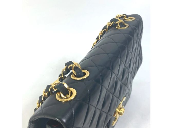 Borsa a spalla vintage CC Mark Chanel A01094 Nero - vista 7