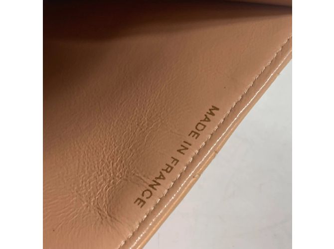 Borsa a spalla in pelle rosa Chanel - vista 11