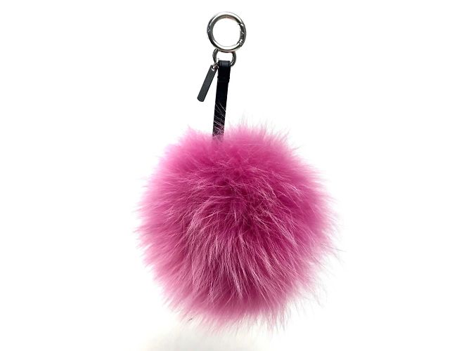 Portachiavi Fendi rosa - vista 2