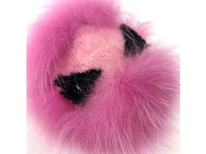 Portachiavi Fendi rosa - vista 3