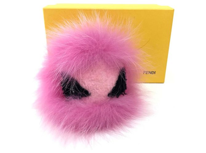 Portachiavi Fendi rosa - vista 7