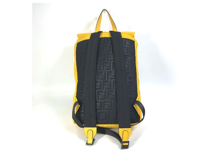 Fendi Yellow Backpack - view 2