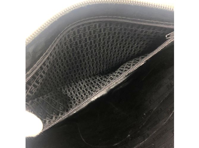Borsa a spalla Fendi Zucchino marrone - vista 13
