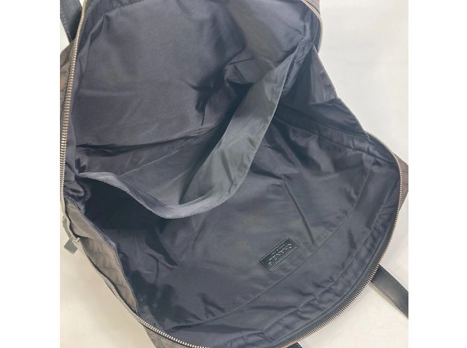 Borsa a tracolla in tessuto marrone Chanel - vista 13