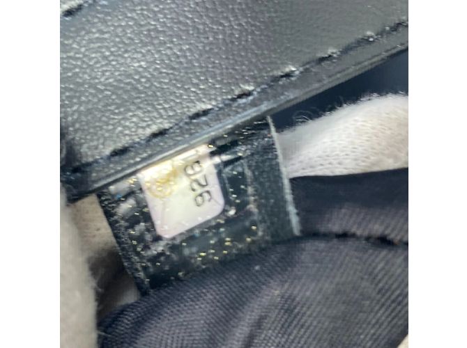 Borsa a tracolla in tessuto marrone Chanel - vista 14