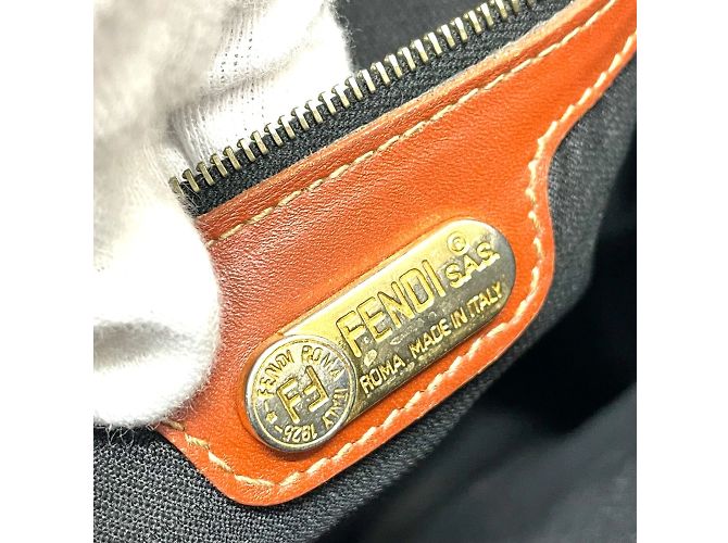 Borsa a Spalla Fendi Pecan Marrone - vista 12