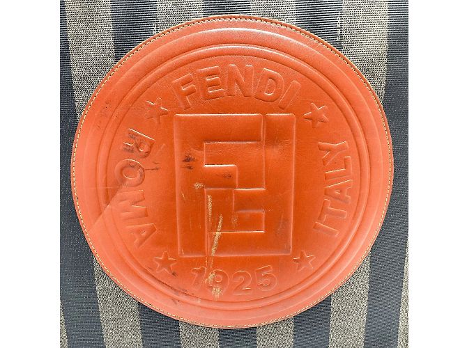 Borsa a Spalla Fendi Pecan Marrone - vista 4