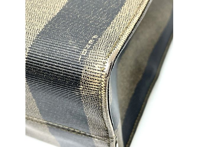 Borsa a Spalla Fendi Pecan Marrone - vista 6