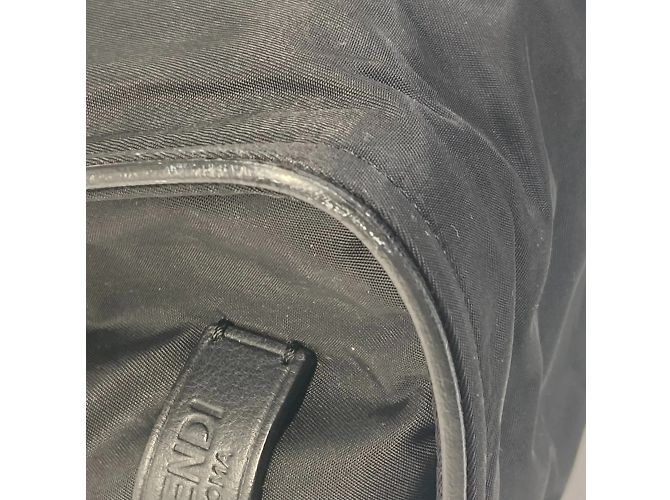 Bolsa tote preta Fendi 7VA367 Preto - vista 10
