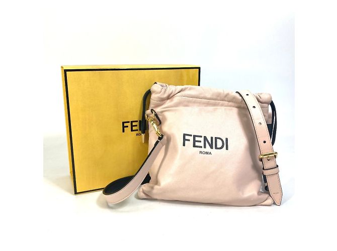 Fendi 8BT337 Zugbeutel Tasche Pink - Ansicht 12
