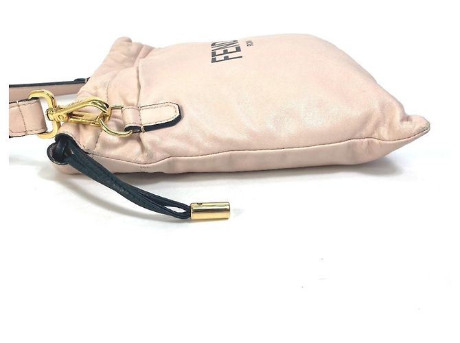 Fendi 8BT337 Zugbeutel Tasche Pink - Ansicht 3