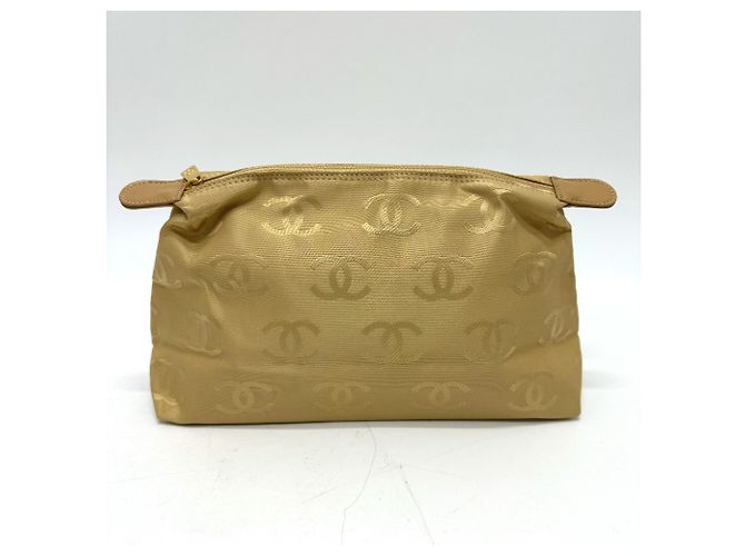 Chanel Beiger Leder Tote Bag mit Pouch - Ansicht 11
