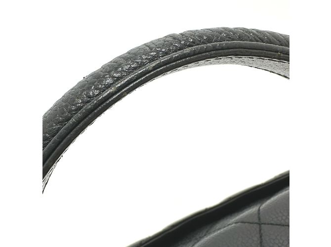 Borsa in pelle nera Chanel A12397 Nero - vista 10