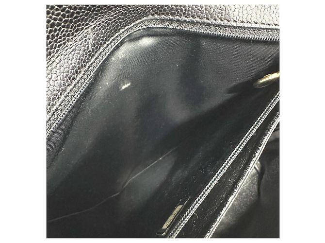 Borsa in pelle nera Chanel A12397 Nero - vista 15
