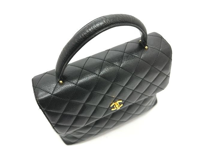 Borsa in pelle nera Chanel A12397 Nero - vista 9