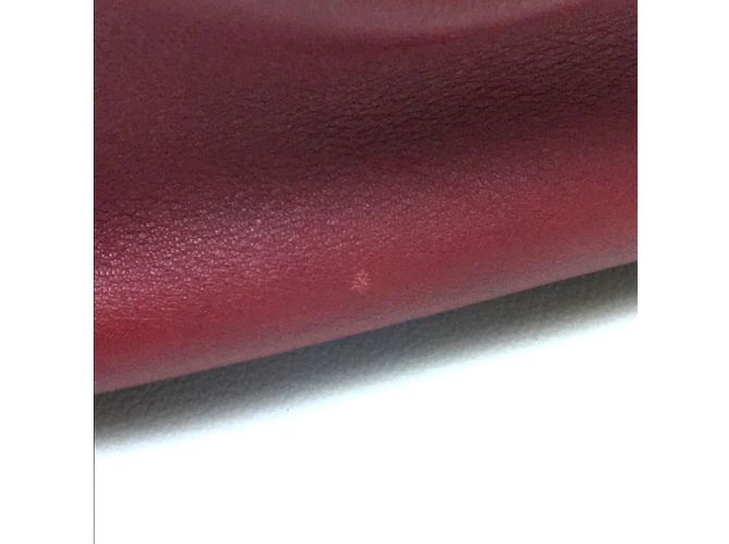 Borsa in pelle rossa Fendi 8BH250 Rosso - vista 4