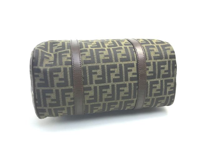 Borsa a mano Duffle Mini Fendi Marrone - vista 5
