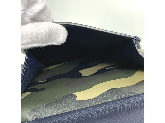 Christian Dior Sac à dos en cuir vert camouflage Dior Homme - vue 9