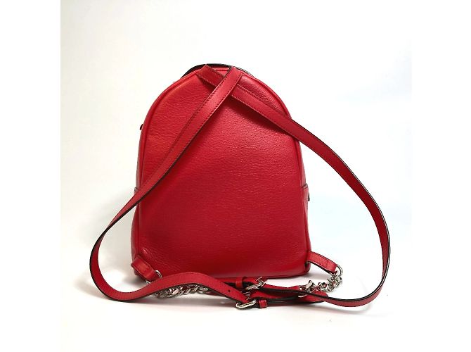 Fendi 8BZ038 Rucksack Valentine Limited Color Studs Rot - Ansicht 2