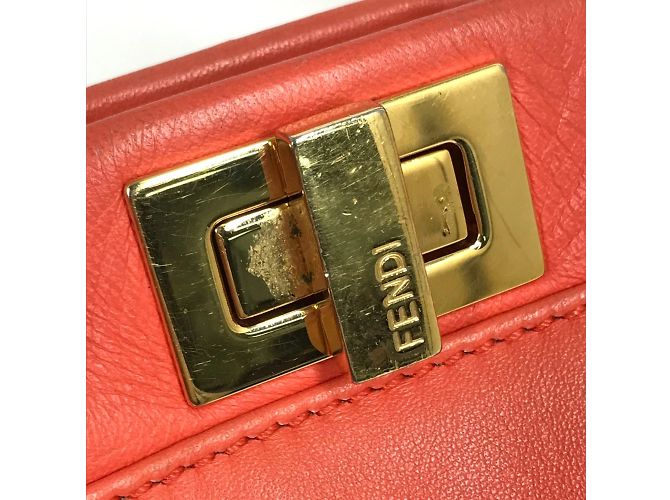 Borsa Fendi 8BN244 rosa salmone - vista 11