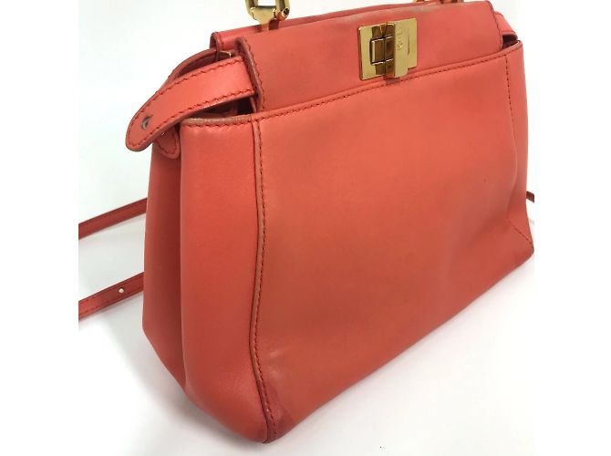 Borsa Fendi 8BN244 rosa salmone - vista 12