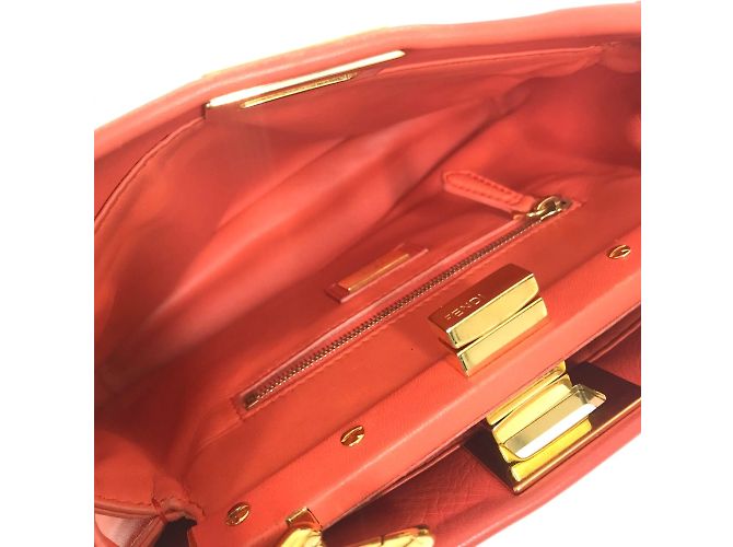 Borsa Fendi 8BN244 rosa salmone - vista 16