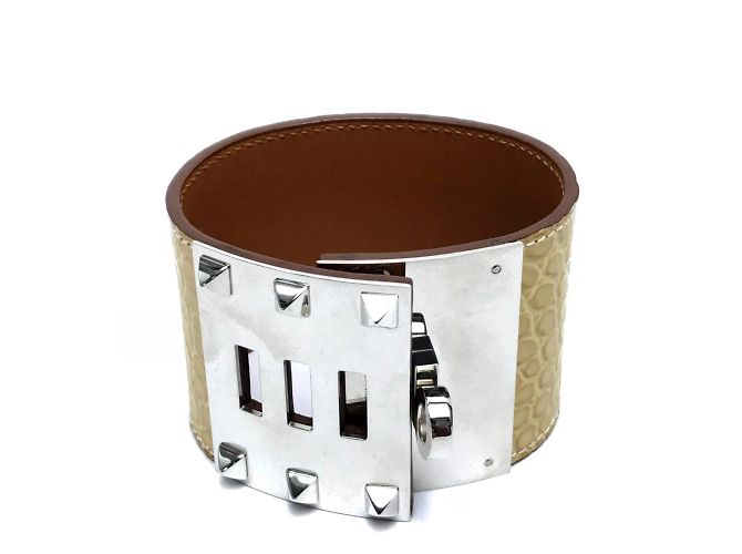Beige Bangle-Armband von Hermès - Ansicht 2