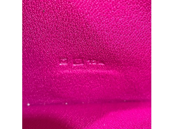 Hermès Bearn Souffle Bifold Langbörse Pink - Ansicht 9