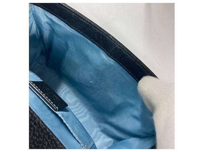 Borsa a spalla in pelle nera Gucci 432182 Nero - vista 14
