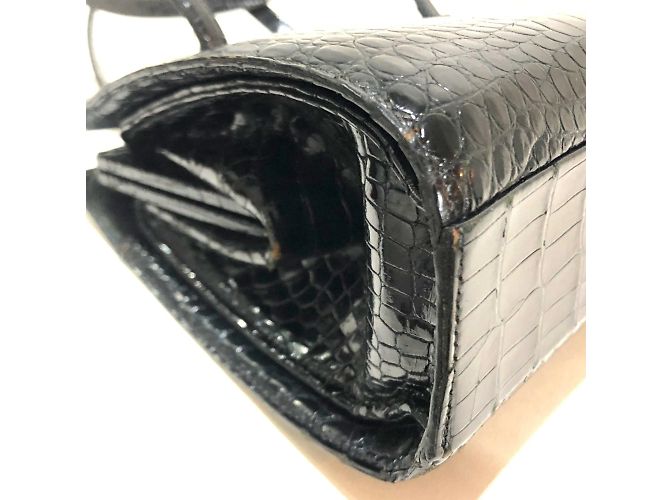 Hermès Borsa Kisslock Hermes in nero - vista 3