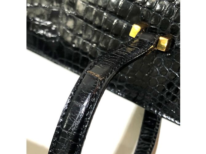 Hermès Borsa Kisslock Hermes in nero - vista 6