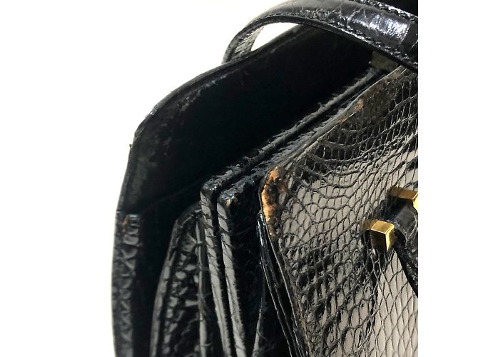 Hermès Borsa Kisslock Hermes in nero - vista 8