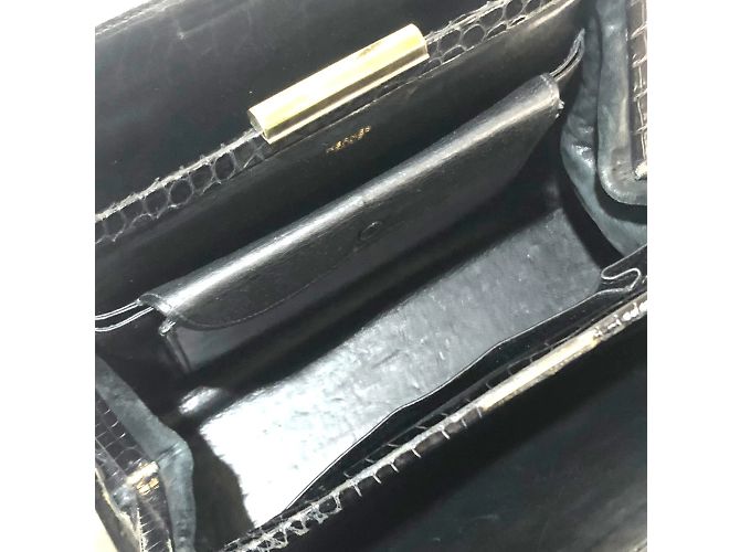 Hermès Borsa Kisslock Hermes in nero - vista 9