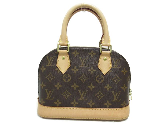 Louis Vuitton Alma BB 2way Shoulder Bag Brown - view 2