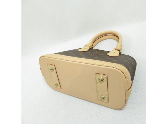 Louis Vuitton Alma BB 2way Shoulder Bag Brown - view 4
