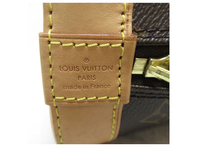 Louis Vuitton Alma BB 2way Shoulder Bag Brown - view 6
