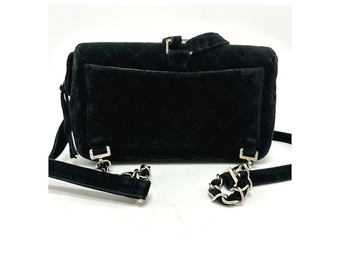 Zaino Chanel Matelassé in nero - vista 2