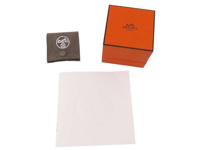 Hermès Hermes Ariane K18PG Pink Gold Band Ring - view 7