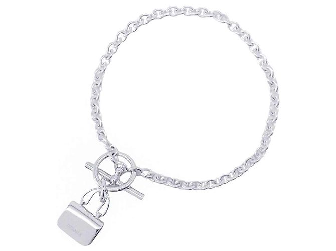 Constance Hermès Bracciale charm in argento 925 Hermes - vista 3