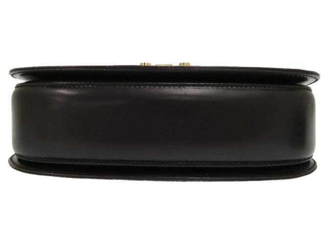 Gucci Ladylock Leather Handbag Black - view 4