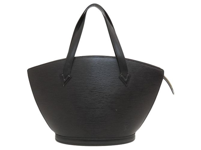 Borsa tote Louis Vuitton Saint Jacques PM Noir Nero - vista 11