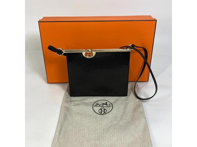Hermès Borsa a spalla nera Hermes Nero - vista 11