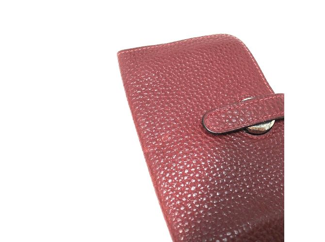 Hermès Monedero de cuero rojo Hermes Roja - vista 4