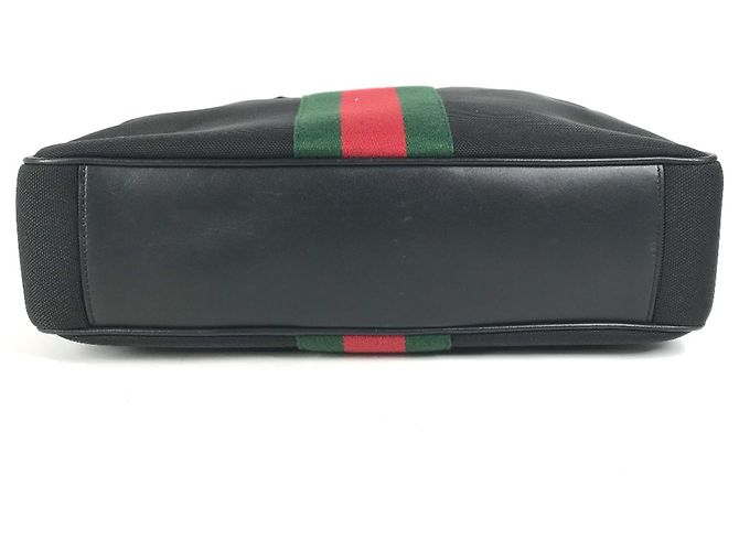 Borsa tote nera Sherry Line Gucci 630922 Nero - vista 5