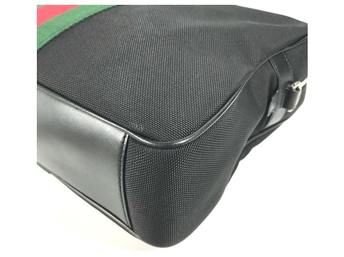 Borsa tote nera Sherry Line Gucci 630922 Nero - vista 6