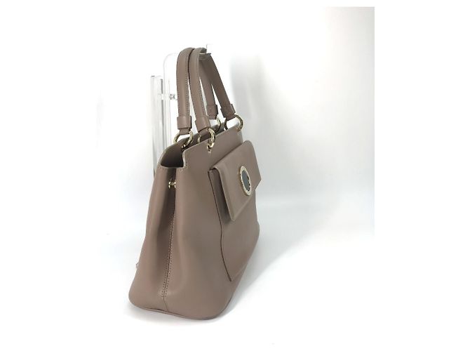 Bulgari Borsa a spalla in pelle rosa Bvlgari - vista 3